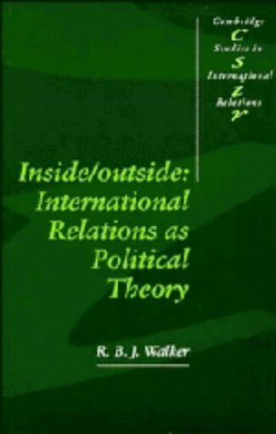 Inside/Outside: International Relations as Political Theory First Edition Edition (PDF Instant Download)