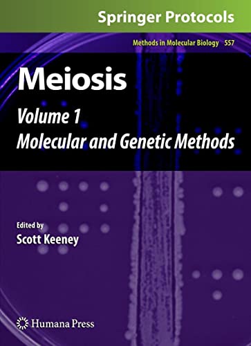 Meiosis: Volume 1, Molecular and Genetic Methods 1 Edition (PDF Instant Download)