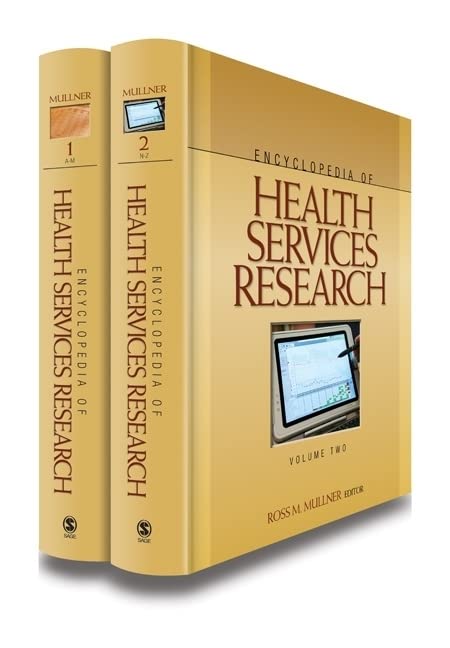 Encyclopedia of Health Services Research 1 Edition (PDF Instant Download)