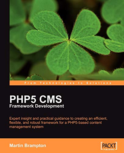 PHP 5 CMS Framework Development  Edition (PDF Instant Download)