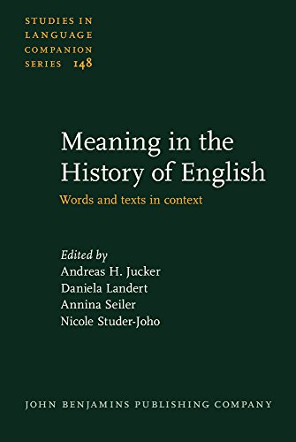 Meaning in the History of English: Words and texts in context  Edition (PDF Instant Download)