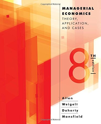 Managerial Economics: Theory, Applications, and Cases Hardcover Edition (PDF Instant Download)