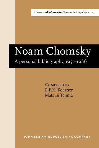 Noam Chomsky: a personal bibliography, 1951-1986  Edition (PDF Instant Download)