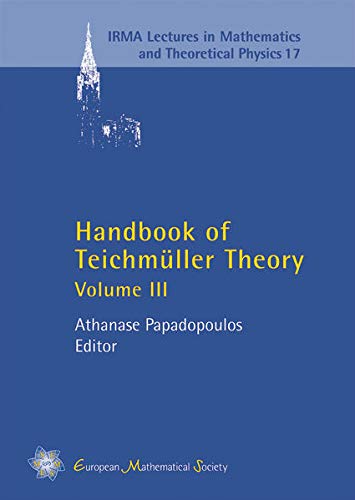 Handbook of Teichmuller theory, Vol.3  Edition (PDF Instant Download)