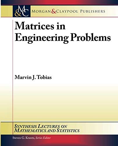 Matrices in Engineering Problems  Edition (PDF Instant Download)