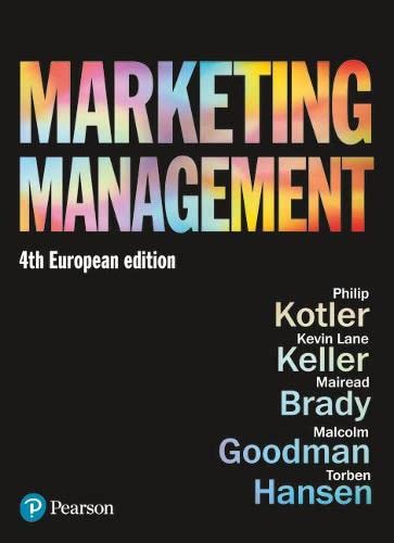 Marketing Management: European Edition  Edition (PDF Instant Download)
