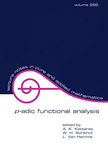 p-Adic Functional Analysis proceedings of the sixth international conference 1 Edition (PDF Instant Download)