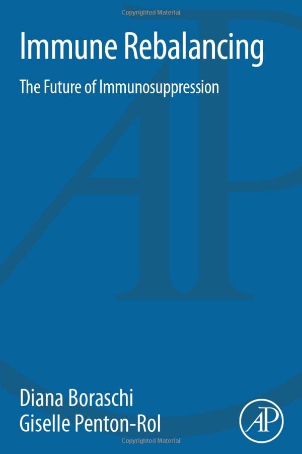 Immune Rebalancing. The Future of Immunosuppression 1 Edition (PDF Instant Download)