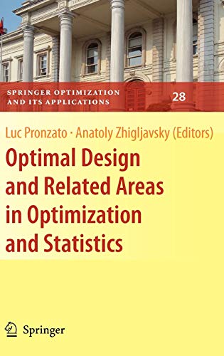 Optimal design and related areas in optimization and statistics  Edition (PDF Instant Download)