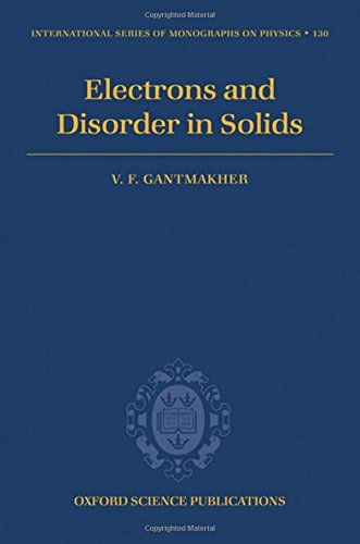 Electrons and Disorder in Solids  Edition (PDF Instant Download)