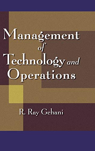 Management of Technology and Operations 1 Edition (PDF Instant Download)