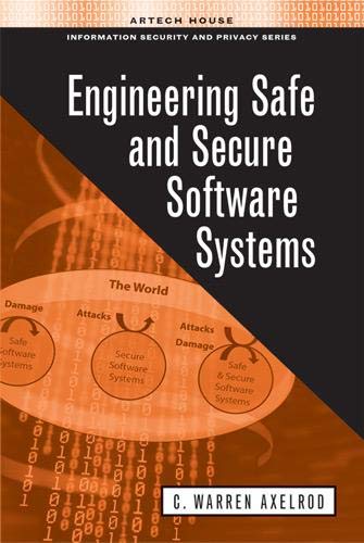Engineering safe and secure software systems 1 Edition (PDF Instant Download)