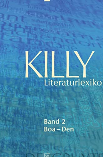 Killy Literaturlexikon: Boa - Den 1 Edition (PDF Instant Download)
