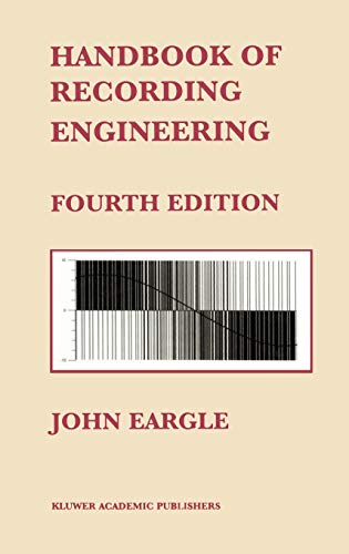 Handbook of recording engineering 4th ed Edition (PDF Instant Download)