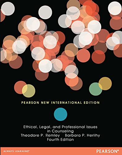 Ethical, Legal, and Professional Issues in Counseling  Edition (PDF Instant Download)