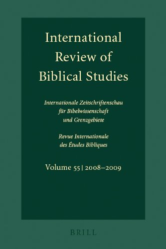 International Review of Biblical Studies, Volume 55 (2008-2009)  Edition (PDF Instant Download)