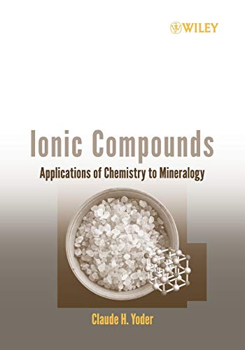 Ionic compounds: applications of chemistry to mineralogy 1 Edition (PDF Instant Download)