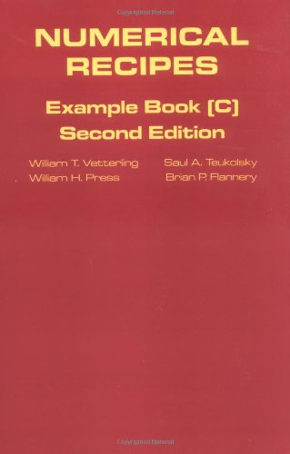 Numerical recipes example book (C) 2nd ed Edition (PDF Instant Download)
