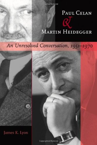 Paul Celan and Martin Heidegger: An Unresolved Conversation, 1951--1970 1 Edition (PDF Instant Download)
