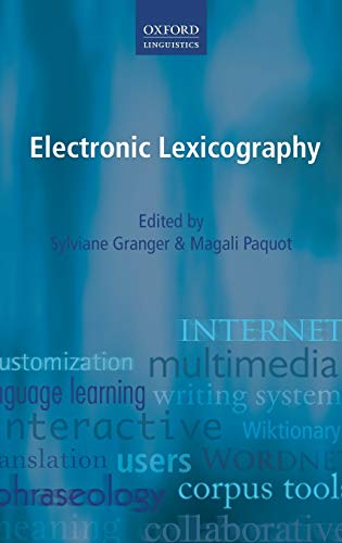 Electronic Lexicography  Edition (PDF Instant Download)