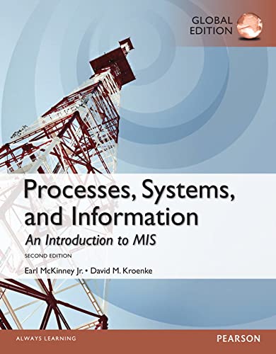 Processes, systems, and information: an introduction to MIS Second edition Edition (PDF Instant Download)
