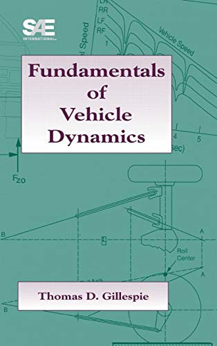 Fundamentals of Vehicle Dynamics    Edition (PDF Instant Download)