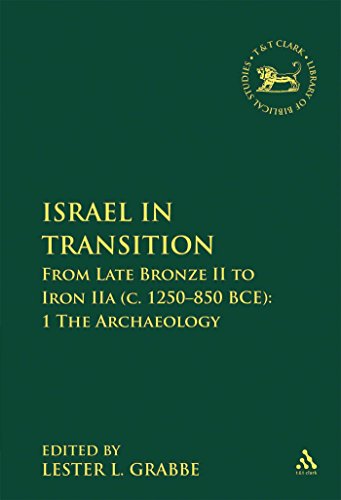 Israel in Transition: From Late Bronze II to Iron IIa (c. 1250-850 B.C.E.). Volume 1. The Archaeology  Edition (PDF Instant Download)