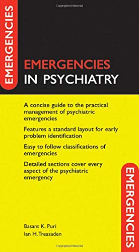 Emergencies in psychiatry 1 Edition (PDF Instant Download)
