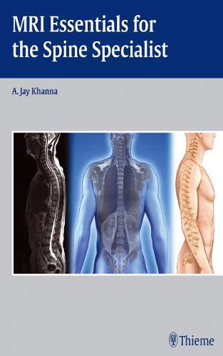 MRI for spine surgeons and specialists 1 Edition (PDF Instant Download)