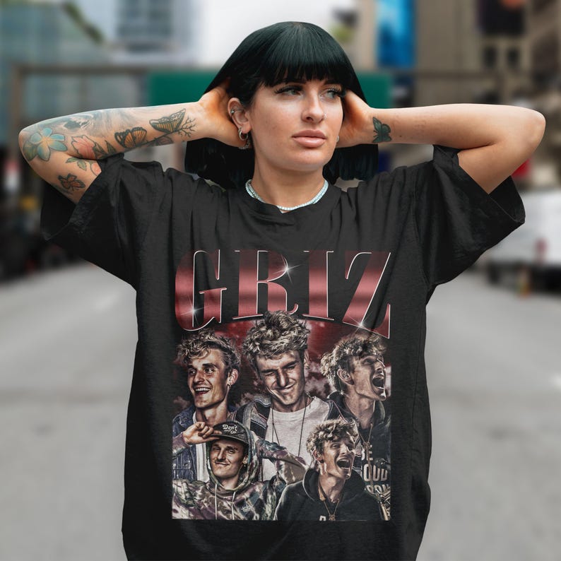 Limited Griz Shirt, Vintage Raver Y2K T-shirt, EDM Enthusiast - Gift For Fan Graphic Tee