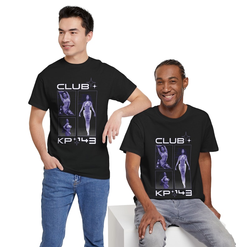 CLUB KP143 - Purple Katy Perry Graphic T-Shirt - Dark Colors - Lifetimes TourCLUB KP143 - Purple Katy Perry Graphic T-Shirt - Dark Colors - Lifetimes Tour