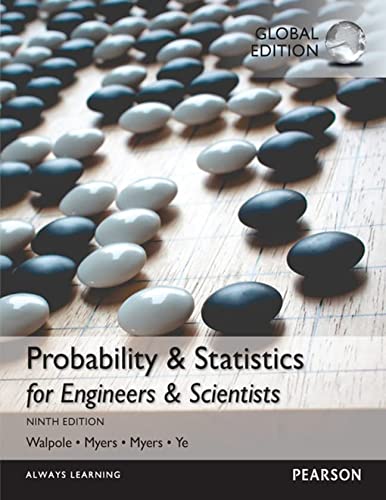 Probability and Statistics for Engineers and Scientists (9th edition) Global (PDF Instant Download)