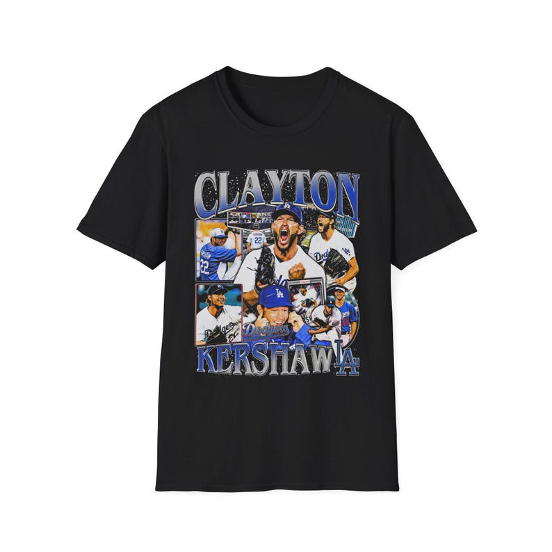 Limited Clayton Kershaw Vintage T-Shirt, Gift For Woman and Man Unisex T-Shirt