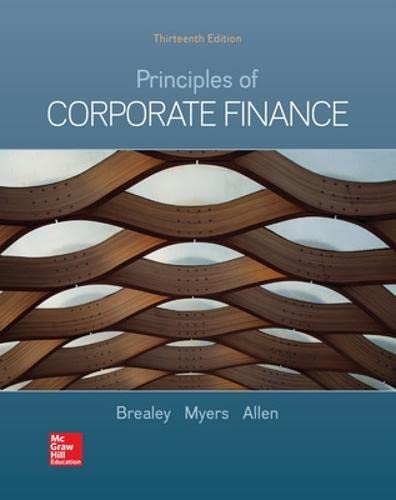 Principles of Corporate Finance (13th Edition) ? Brealey/Myers/Allen (PDF Instant Download)