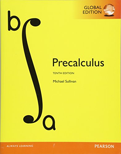 Precalculus (10th edition global) ? Michael Sullivan (PDF Instant Download)