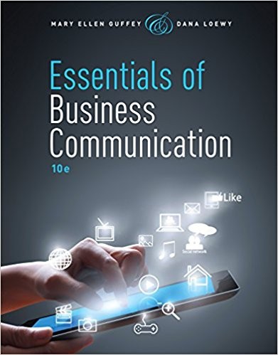 Essentials of Business Communication 10th Edition (PDF Instant Download)