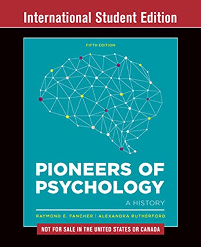 Pioneers of Psychology 5th edition ? International Student Edition (PDF Instant Download)