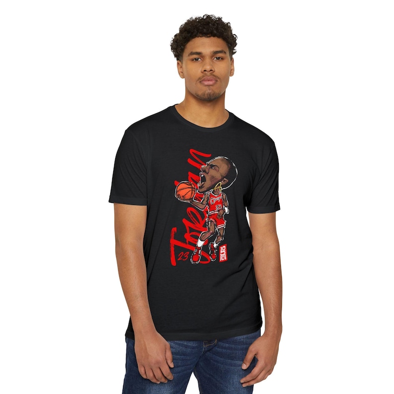 Michael Jordan Cartoon T-shirt