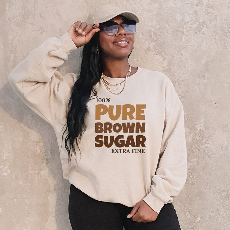 Pure Brown Sugar Sweatshirt,Black History Hoodie,Black History Sweatshirt,Proud Black History Month,Pride Sweatshirt,Melanin Shirt,BLM Gift For Men And Women