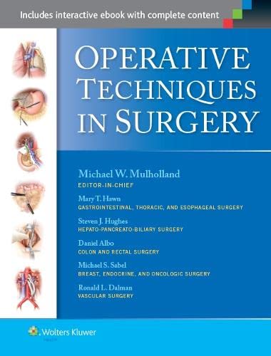 Operative Techniques in Surgery (PDF Instant Download)