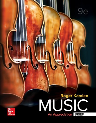 Music; An Appreciation 9th 9E Roger Kamien (PDF Instant Download)