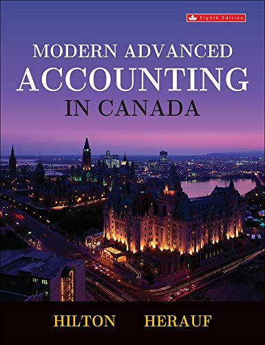 Modern advanced accounting in Canada (8th edition) (PDF Instant Download)