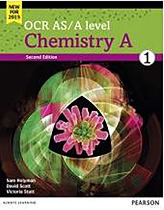 OCR AS/A Level Chemistry a Student Book 1 2nd 2E Sam Holyman