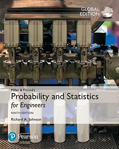 Miller and Freund?s Probability and Statistics for Engineers (9th edition global) (PDF Instant Download)