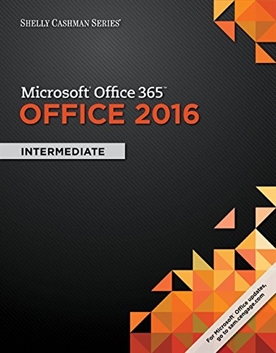 Microsoft Office 365 & Office 2016 Intermediate ? Shelly Cashman Series (PDF Instant Download)