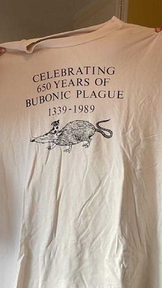 Celebrating 650 Years Of Bubonic Plague 1339-1989 Tee ,Trending Shirt, Celebrating 650 Years Of Bubonic Plague Shirt, Funny shirt