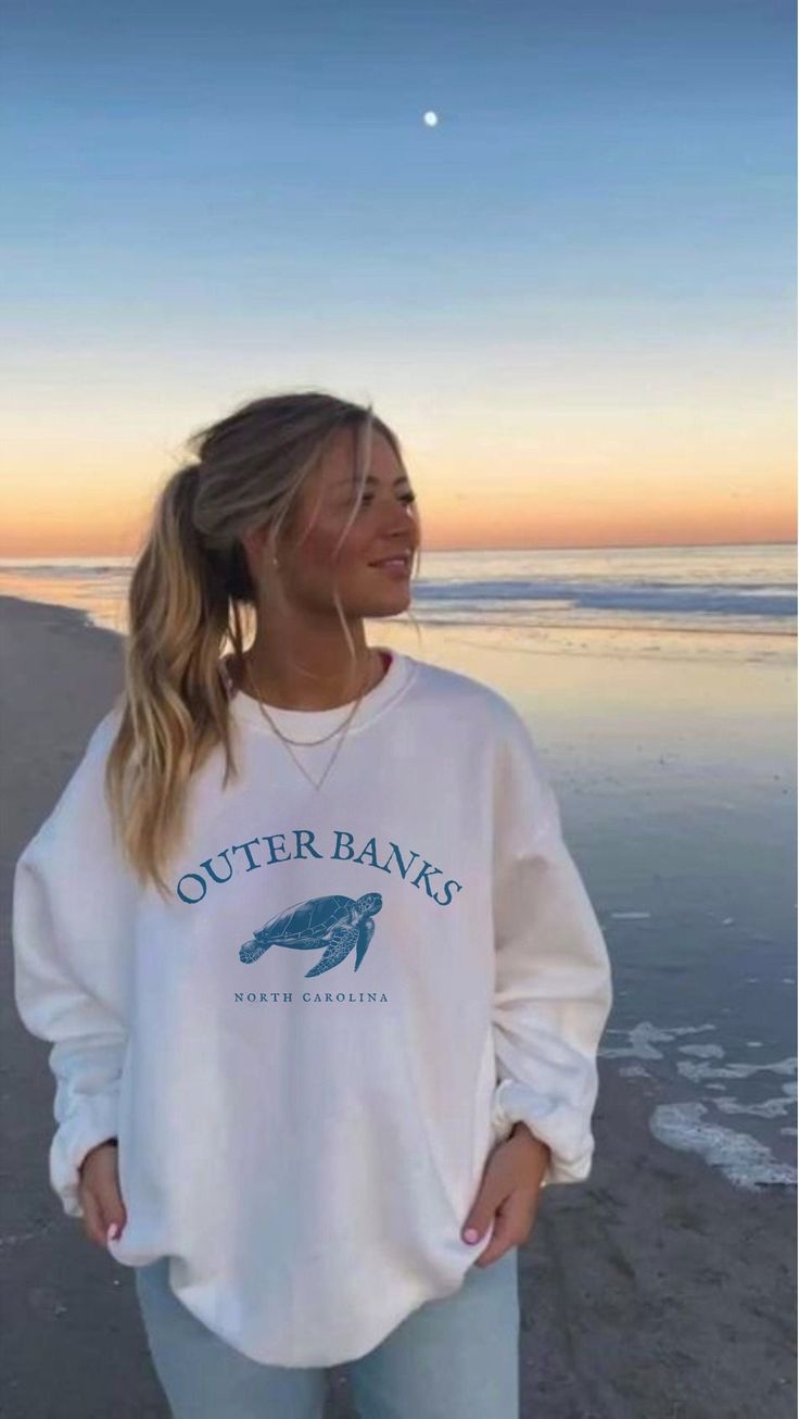 Outer Banks North Carolina Beach Unisex Sweatshirt