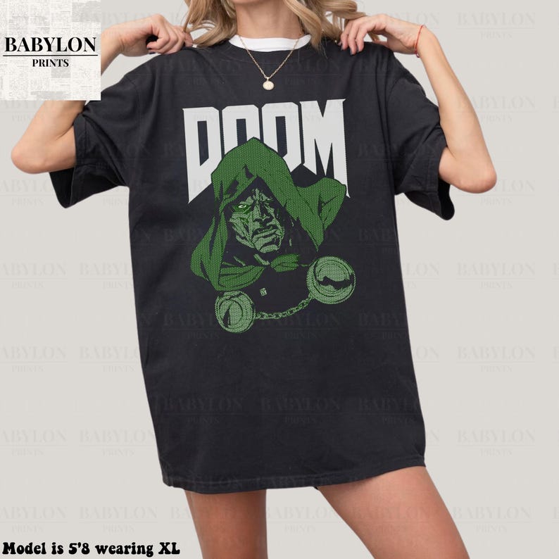 90s Vintage Styled Doctor Doom Shirt, Comic Book Shirt, Vintage Streetwear Shirt, Doom Shirt, Vintage Streetwear Shirt Avengers Doomsday tee