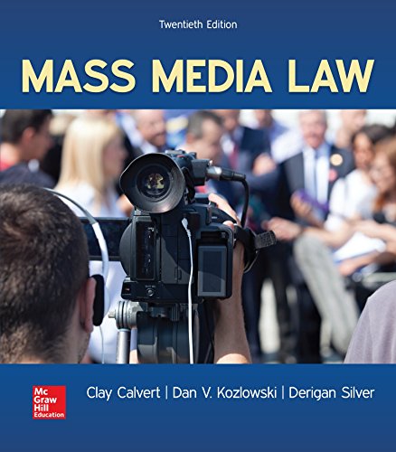Mass Media Law (20th Edition) (PDF Instant Download)