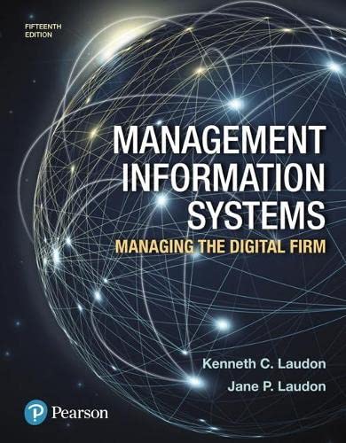 Management Information Systems: Managing the Digital Firm 15th Edition (PDF Instant Download)